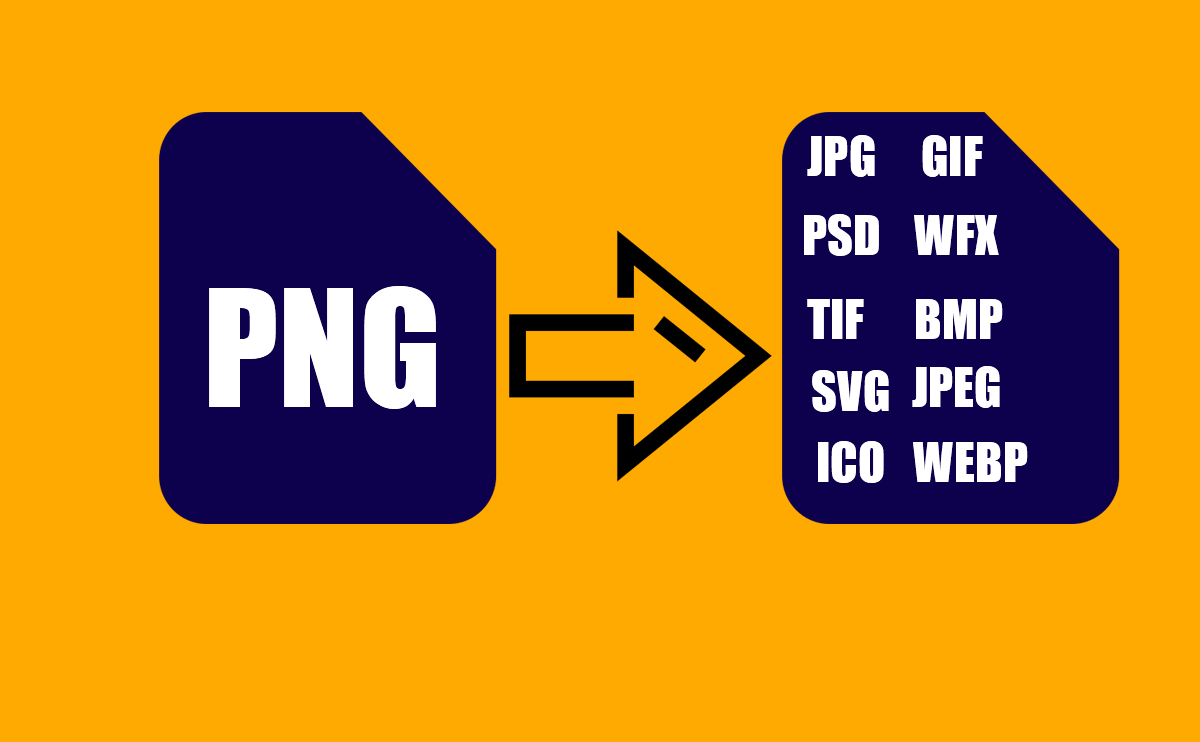 تبدیل تصویر PNG به سایر فرمت های عکس