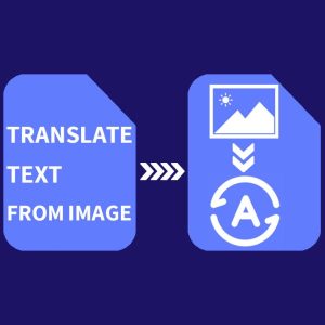 ترجمه متن از تصویر
