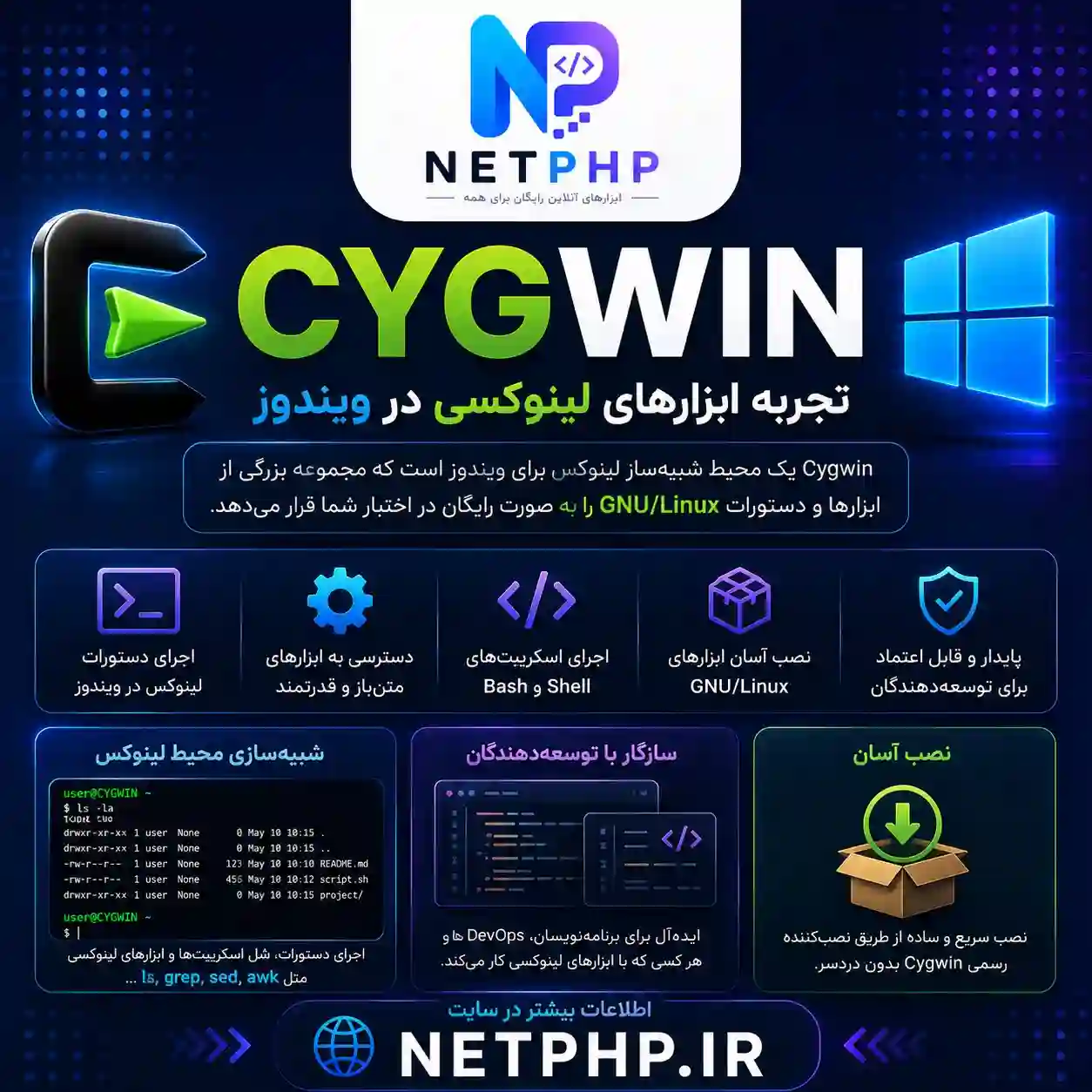 CYGWIN چیست ؟
